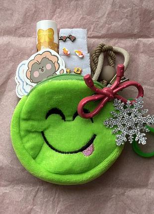 Подарунок дівчинці, подарунковий бокс дитячий, набір для дівчинки, гаманець на блелку з наповленням, подарунок на 8 березня дівчинці