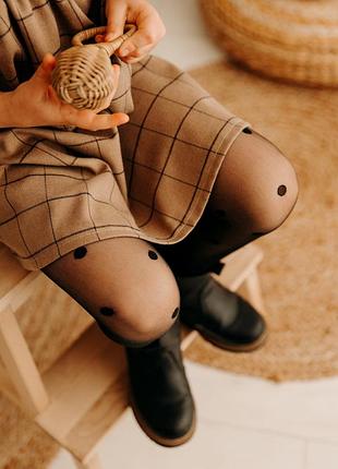 Колготки для дівчинки в горох fiore