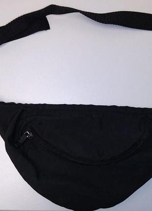 Барсетка бананка сумка на пояс (тканина, блискавка)