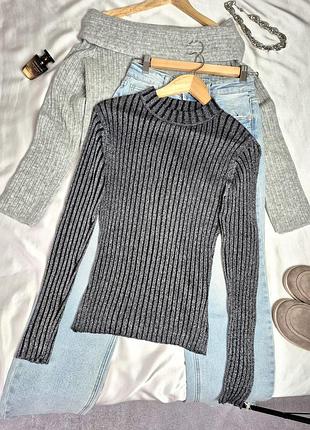 Лонгслив женский вискоза металлик бренда chicoree