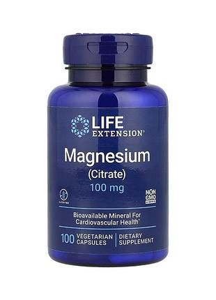 Магній цитрат 100 мг, 100 капсул