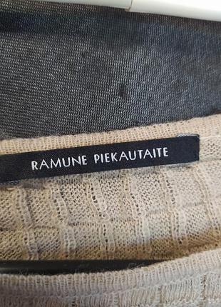 Свитер шерсть кашемир ramune peikautaite 2