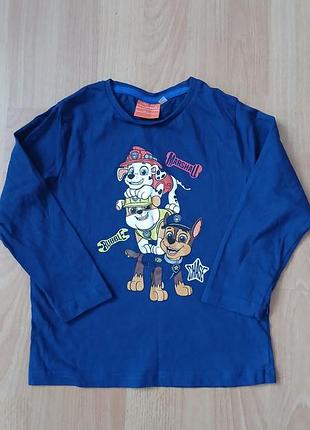 Лонгслів,  кофта щенячий патруль