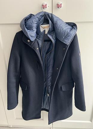 Пальто-куртка unity з утепленням і капюшоном, розмір m, ідеальний стан