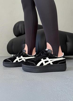Жіночі кросівки аsics onitsuka tiger tokuten platform black