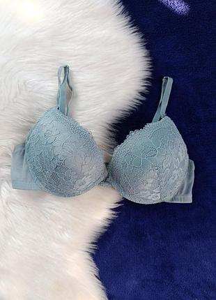 Бюстгальтер бра ущільнений пушап мереживний новий 34d 75d