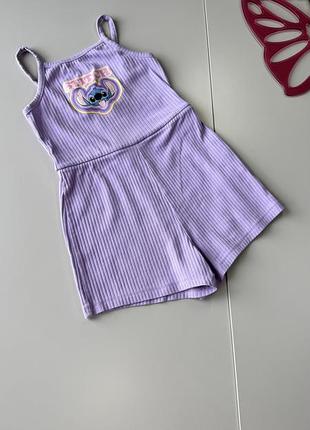 Літній ромпер комбез шортами стіч