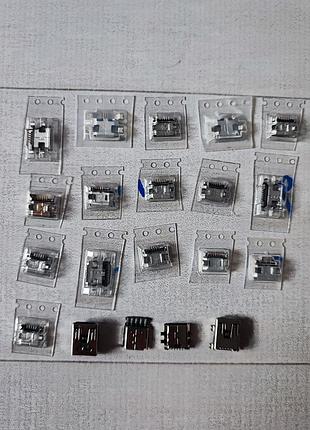 20 моделей micro-usb + mini-usb 2