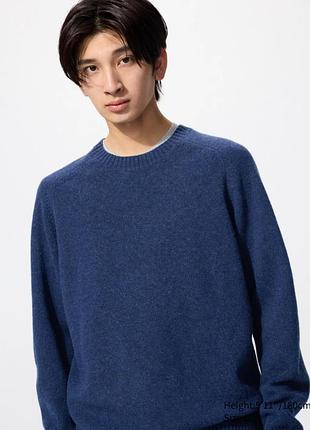 Свитер из 100% шерсти, размер m, идеальное состояние, приятный к телу