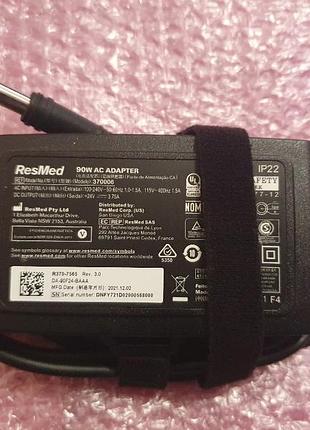 Блок живлення resmed 370006 90w 24v 3.75a