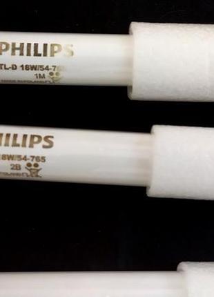 Люминесцентная лампа филипс лампочка philips tl-d 18w/54-765 g13 t8