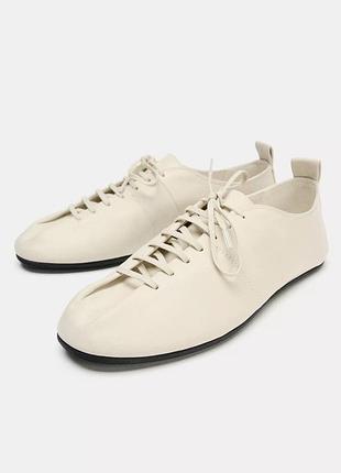 Мягкая кожаная обувь-дерби