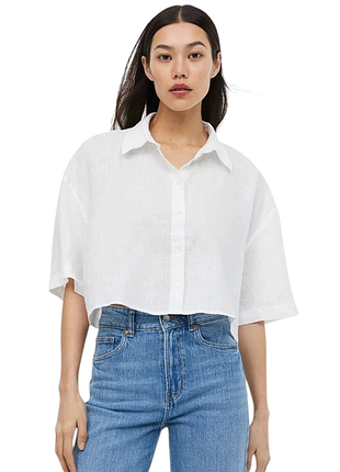 Сорочка жіноча h&m /льон