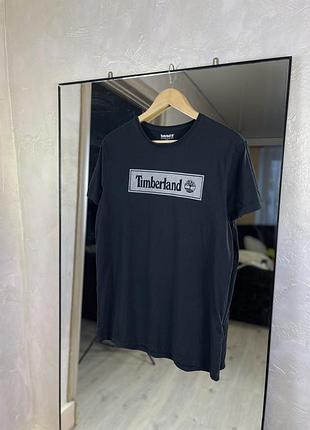Футболка timberland logo tee з органічної бавовни