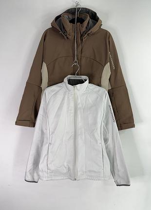 Salomon 3 in 1 clima pro soft shell women's ski jacket m size