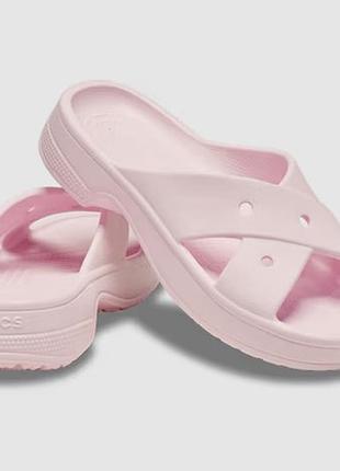 Шльопанці crocs classic cross strap w8