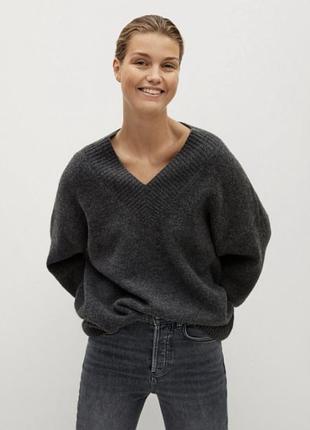 Теплий светр/пуловер оверсайз