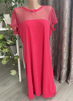 Рожева нічнушка нічна сорочка