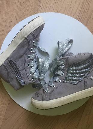 Стильні високі кеди/ кросівки/ черевики з утеплювачем next/ 6 (23) розмір‼️мін-не замовлення 175 грн‼️