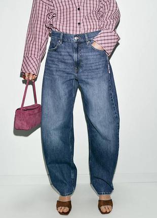 Джинсы z1975 barrel с высокой посадкой