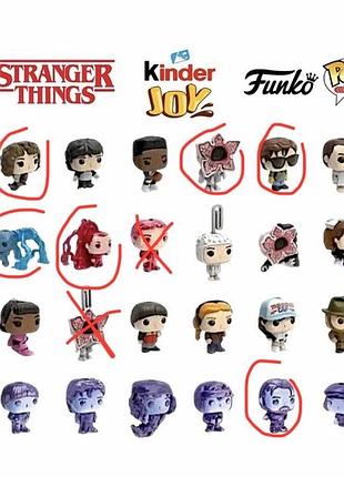 Колекційна іграшка kinder joy fanko pop stranger things