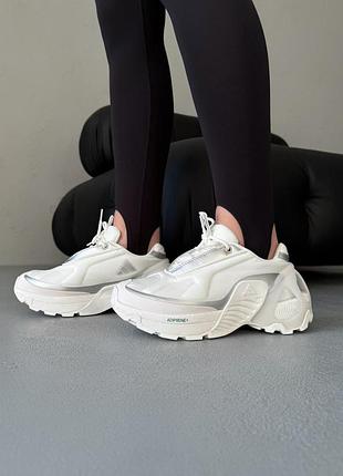 Жіночі кросівки adidas edge runner white/silver