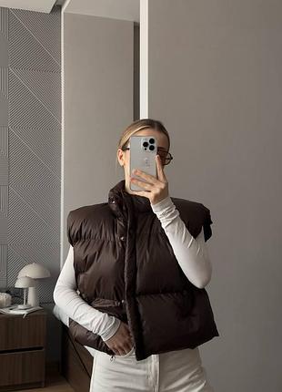 Стильна жилетка