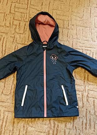 Дитяча куртка дощовик для дівчинки р.110/116 2