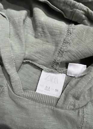 Стильна оверсайз кофта zara 2-3р 2