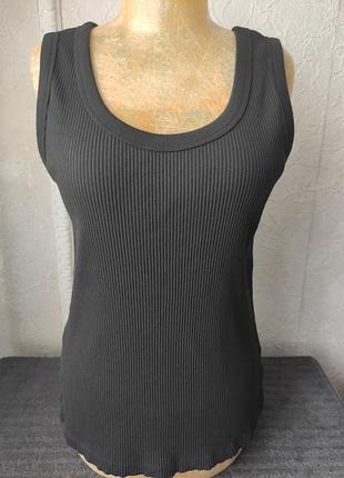 Uniqlo майка в рубчик