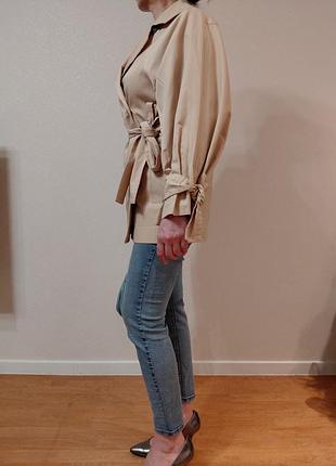 Стильный бежевый тренч topshop 3
