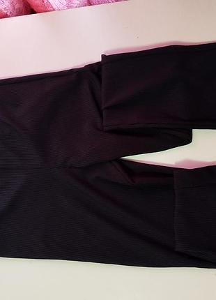 Штани кльош в рубчик