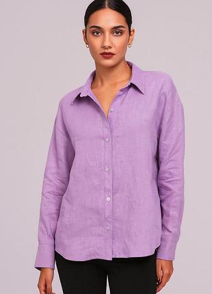Рожева сорочка з 100 %льну від  brooks brothers