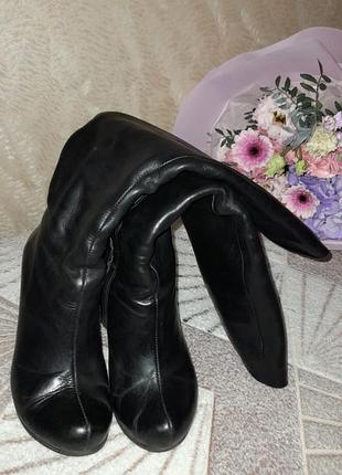 Идеальные черные сапожки женские 37 размер итальялия
