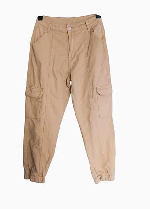 Shein, котонові жіночі штани джогери карго розмір м