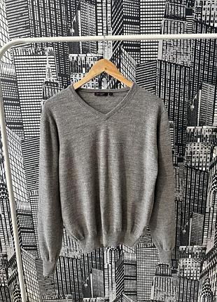 Джемпер чоловічій з 100% натуральної вовни refectory london натуральний вовняний якісний светр