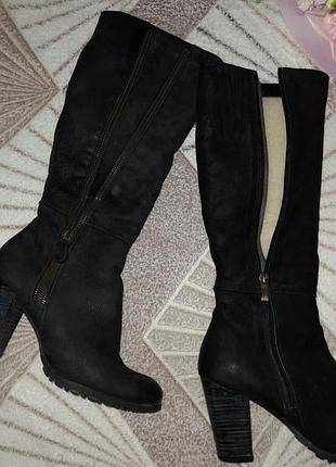 Якісні теплі сапожки чорні україна