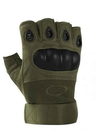Перчатки защитные специального назначения р.xl полупалые с защитой тыльной части зеленый тм sizam