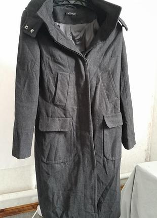 Женское весеннее шерстяное пальто