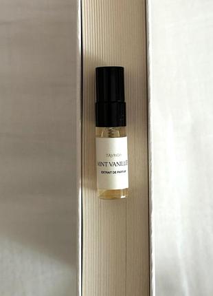 Аромат mint vanillé