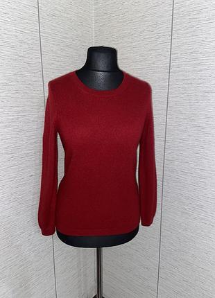 Светр 100% кашемір cashmere червого кольору