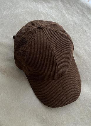 Кепка вельветова