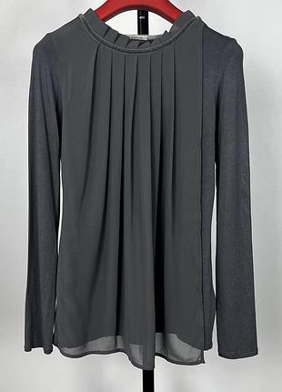 Intimissimi чудовий лонгслів з декором ширмою пліссе s