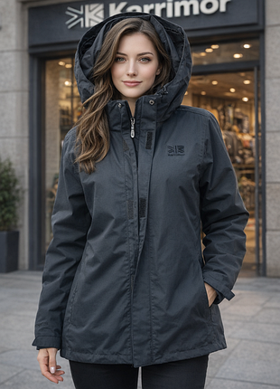 Куртка karrimor женская водо ветронепроницаемая куртка 3 в 1 / eu-42-44/ xl-2xl / состояние идеальный!