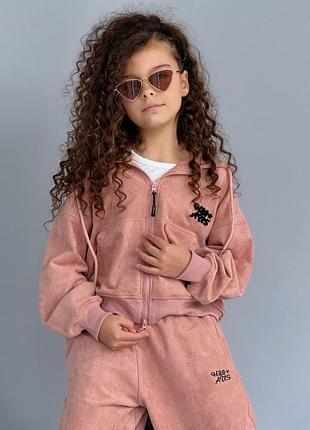 Костюм для девочки. плотная трехнитка.