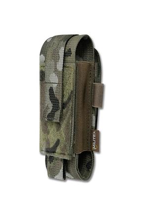 Подсумок под турникет открытого типа militex | мультикам | с креплениями для ножниц и маркера