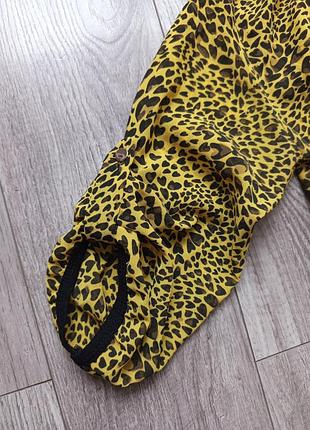 Легка леопардова блуза 4
