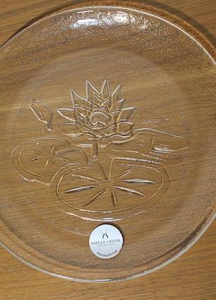 Тарілка "лотос" sarner cristal