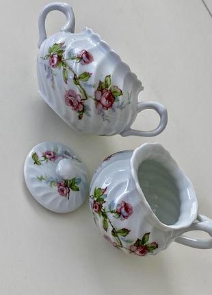 Сахарница и молочник haviland. query