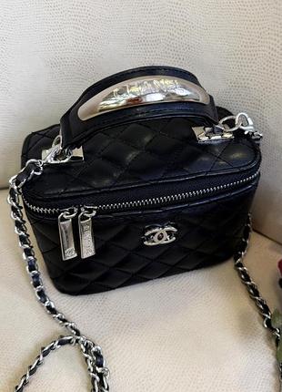 Клатч квадратна сумка шанель